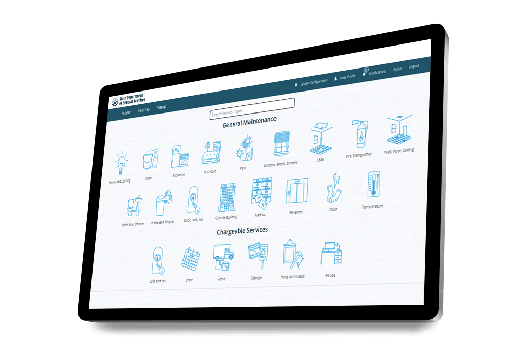 screenshot of FacilityForce IWMS